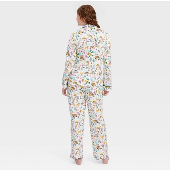 Roller Rabbit Target Pajamas Set M RoadTrip - Picture 2 of 2